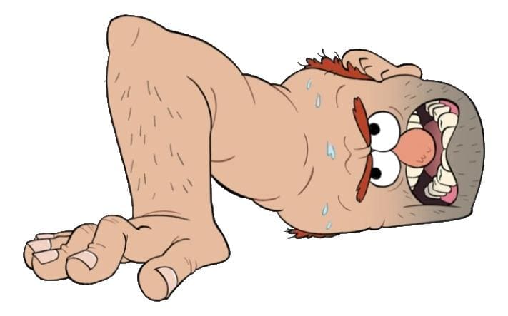 頭部のみの怪物