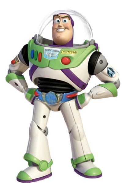 ニューベルト付きバズ・ライトイヤー